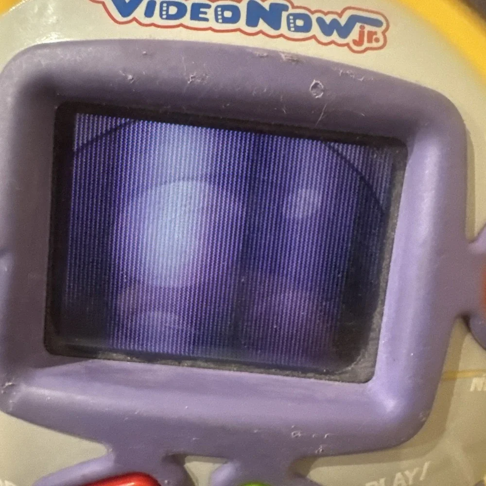 Playskool Video Now Jr Kids Personal Video Player 2004 With Case For Parts